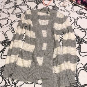 Striped cardigan